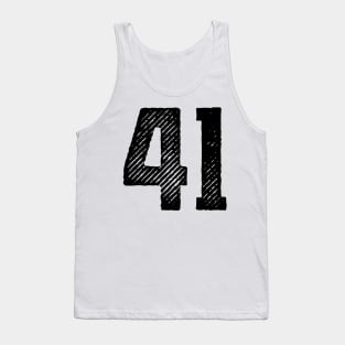 Rough Number 41 Tank Top